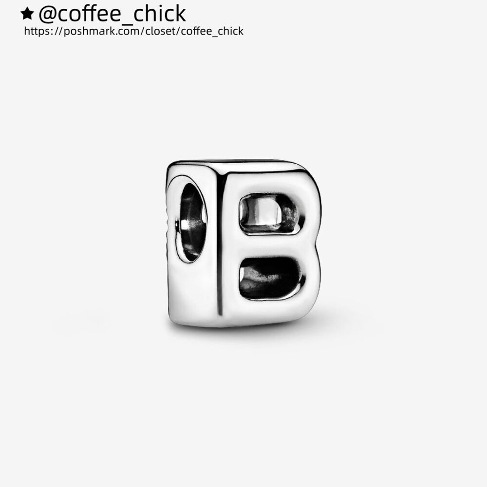 Pandora Letter B Alphabet Charm